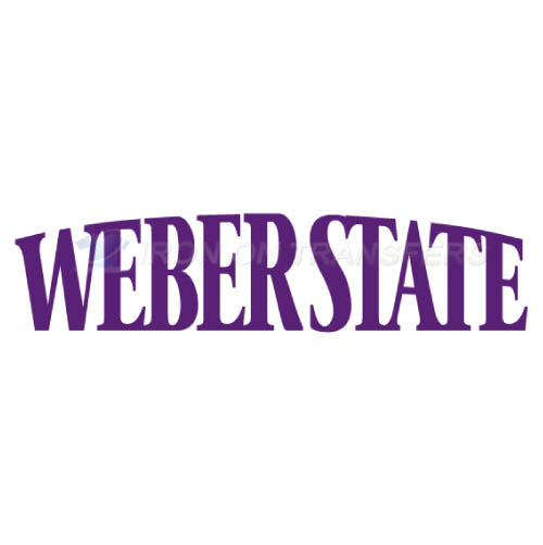 Weber State Wildcats Logo T-shirts Iron On Transfers N6916 - Click Image to Close